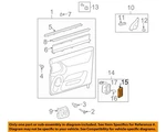 Toyota Oem 01-10 Sequoia Side Loading Door Interior Trim-lens 812310C010. Fixed Price $9.94.