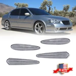 Fits 2000-2003 Nissan Maxima Clear Front & Rear Side Marker Lights Assembly 4PCS. Fixed Price $39.99.
