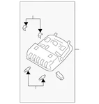Genuine Hyundai 2019-2020 Santa Fe Overhead Lamp 92810-S1000-YGE. Fixed Price $200.01.