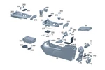 Genuine Mercedes-benz Interior Lamp 247-906-42-06-64. Fixed Price $54.43.