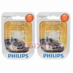 2 Pc Philips Map Light Bulbs For Chevrolet Sonora Suburban 1500 Xo. Fixed Price $11.45.