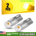 Auxito 168 194 192 2825 T10 Led Side Marker Light Bulb Amber Error Free 10SET. Fixed Price $79.79.