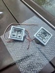 1977-79 Cadillac Deville Interior Rear C-pillar Courtesy Light Housing. Fixed Price $90.00.