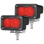 Pair 3" Red Led Light Hog Deer Hunting For Night Fishing Utv Atv. Fixed Price $33.88.