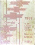 1987 Chevrolet Pickup Blazer Shop Manual Chevy Repair Service Book Oem. Fixed Price $33.00.