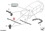 Genuine Bmw X3 G45 G48 Xdrive 20D Ambient Lighting Panel 63315A3CA65. Fixed Price $40.66.