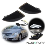 Black Lens White Led Side Marker Lights Pair For 2006-2010 Mercedes W251 R-class. Fixed Price $29.99.