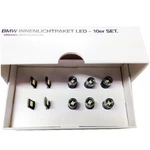 Bmw Genuine Set Of 10 Interior Led Lighting Kit E81 E46 E36 E90 F36 63122212788. Fixed Price $215.19.