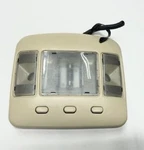 2002 - 2004 Freelander Overhead Map Light XDE000201LUM Oem B5. Fixed Price $43.50.