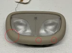 2015 Chrysler 200 Rear Overhead Console Dome Light Lamp Control Assy, Oem LOT003. Fixed Price $10.00.