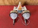 Nos Vtg Yankee Pacesetter Chrome Back Up Lights. Fixed Price $675.00.