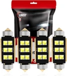 4PCS 212-2 Festoon Led Bulb White 6SMD Chipset 41MM Dome Map Light New. Fixed Price $9.29.