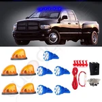 5X Amber Lens Cab Marker Running Lights+ Blue Led Bulb Wire Pack For Chevy. Fixed Price $24.63.