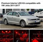 Red Premium Interior Led Light Bulbs Kit Compatible With Vw Jetta 2011-2017. Fixed Price $21.48.