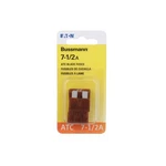 Bussmann 7.5 Amps Atc Brown Blade Fuse Pk. Fixed Price $7.40.