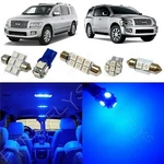 19X Blue Led Lights Interior Package Kit For 2004-2010 Infiniti QX56 IQ2B. Fixed Price $32.83.