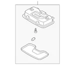 Genuine Kia Dome Lamp Assembly 92850-2T00087. Fixed Price $73.55.