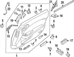Genuine Nissan Warning Lamp 26670-6GP0A. Fixed Price $117.33.