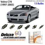 Led Interior Light Kit For Volvo C70 Convertible 1997-2005 White Dome Bulb. Fixed Price $28.08.