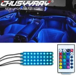 Us Rgb Color Led Glow Interior Car Kit Under Dash Foot Floor Seat Accent Lights. Fixed Price $11.99.