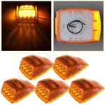 Cab Marker Roof Running Amber 17 Led Light W/ Reflector +5X 3.8'' Side. Fixed Price $42.02.