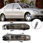 1PAIR Side Mirror Led Turn Signal Light For Benz W220 Cl W215 1999-2003 Gray. Fixed Price $26.65.