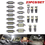 23X White Led Car Interior Inside Light Dome Trunk Map License Plate Lamp Bulbs. Fixed Price $5.99.