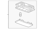 Genuine Gm Light Titanium Reading Lamp 95939838. Fixed Price $33.96.