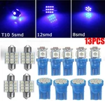 13PCS 8000K Blue Led Interior Lights Bulbs Kit Car Trunk Dome License Plate Lamp. Fixed Price $11.99.