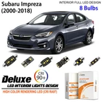 Led Interior Light Kit For Subaru Impreza 2000-2018 White Bulbs Upgrade. Fixed Price $21.32.