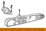 Gm Oem 90-08 Aurora Front Marker Lamps-side 25727862. Fixed Price $42.00.