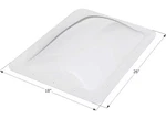 Icon 01819 SL1422W Rv Skylight 22" X 14" - Translucent White. Fixed Price $102.14.