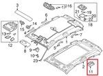Fits Hyundai Santa Fe Tm/rhd Lamp Assy-rear Map,rh 2018 Genuine. Fixed Price $56.64.