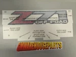 1999-2006 Silverado Sierra "Z71 Offroad" Decal Sticker With Template Gm 15779676. Fixed Price $44.45.