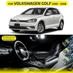 16 X Ultra White Led Lights Interior Package Kit For 2010 - 2018 Volkswagen Golf. Fixed Price $15.76.