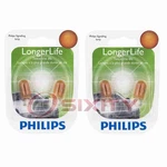 2 Pc Philips Front Outer Turn Signal Light Bulbs For Buick Somerset Regal Hn. Fixed Price $14.47.