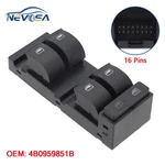 Electric Power Window Control Switch Fit For Audi A6 C5 1998-2004 4B0959851. Fixed Price $14.87.