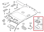 Hyundai Venue Qx Room-lamp Assy 2019-2021-GENUINE. Fixed Price $69.63.