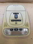 04-09 Jaguar XJ8 Xjr Overhead Console Light Garage Door Sunroof Tan Beige. Fixed Price $125.00.