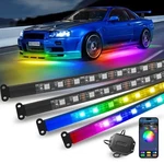 N3 App Control Rgb+ic Led Lights Strips Car Underglow Neon Tubes Kit IP68. Fixed Price $61.50.