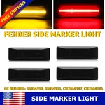 Side Marker Lights Assembly Smoke/tinted Lens Rh Lh For 1994-2002 Dodge Ram 3500. Fixed Price $20.89.