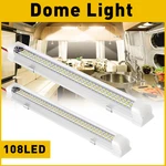 108 Led Interior Light Strip Bar Bus Caravan On/off Switch 12V 24V 2PCS. Fixed Price $13.29.