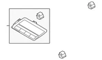 Genuine Mazda Overhead Console BCKA-69-97YA-02. Fixed Price $334.34.