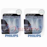 2 Pc Philips Rear Side Marker Light Bulbs For Cadillac Allante Brougham Bk. Fixed Price $26.14.