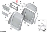 Genuine Bmw Hybrid X5 Led Light Insert Comfort Seat Ivory White 52107226813. Fixed Price $190.68.