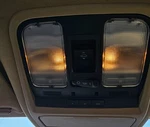 2007-2009 Acura Mdx Dome Light Black Oem Overhead Assembly Sunroof Homelink Mic. Fixed Price $45.00.