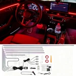 10IN1 Strip Led Rgb Car Interior Ambient Atmosphere Lights For Audi S3 S4 S5 S6. Fixed Price $69.63.