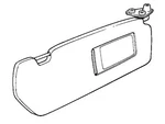 Genuine Bmw Right Illuminated Sun Visor 51168237120 New. Fixed Price $77.08.