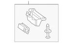 Genuine Mercedes-benz Courtesy Lamp 166-906-04-35. Fixed Price $31.05.