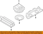 Audi Oem 17-25 Q7,SQ7 Roof Interior Lamps-cargo 4M09471116PS. Fixed Price $94.48.